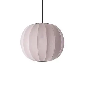 Made By Hand  - Knit-Wit 60 Round Pendant - Light Pink